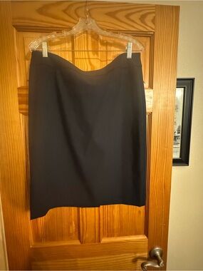 Classic Navy Women's Pencil Skirt